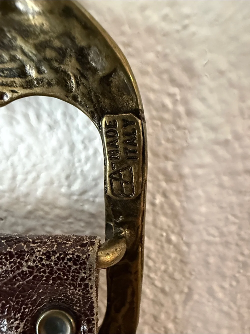 Vintage LeatherRock Belt